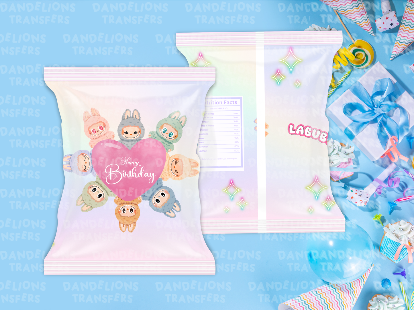 Plush 2 Treat Bag