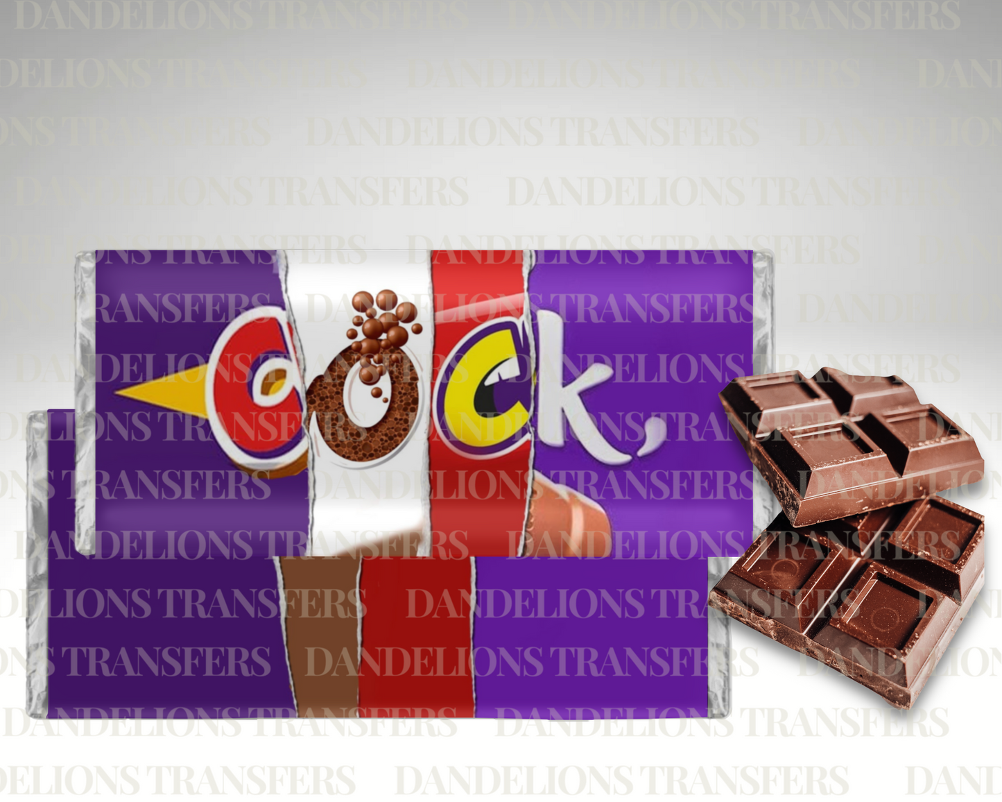 Coc Chocolate Bar Wrapper Digital Download