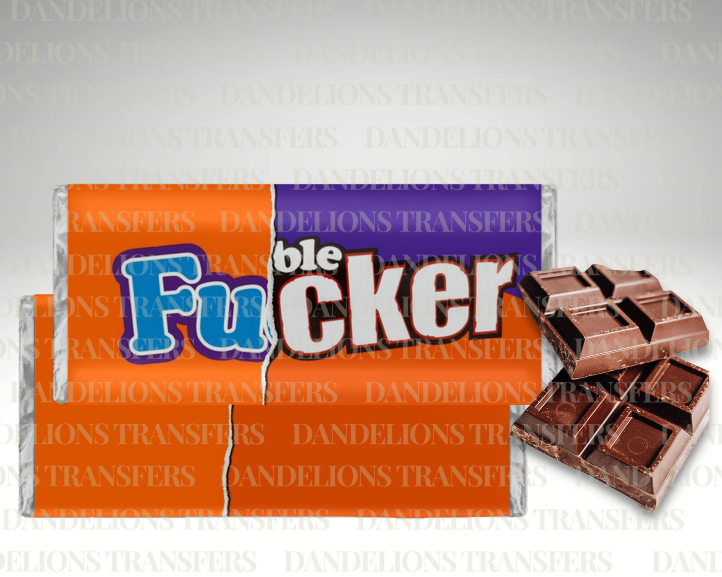 Fck Chocolate Bar Wrapper Digital Download