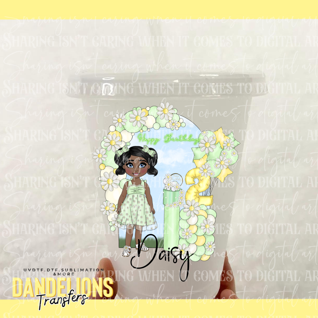 Green Daisy Dolly