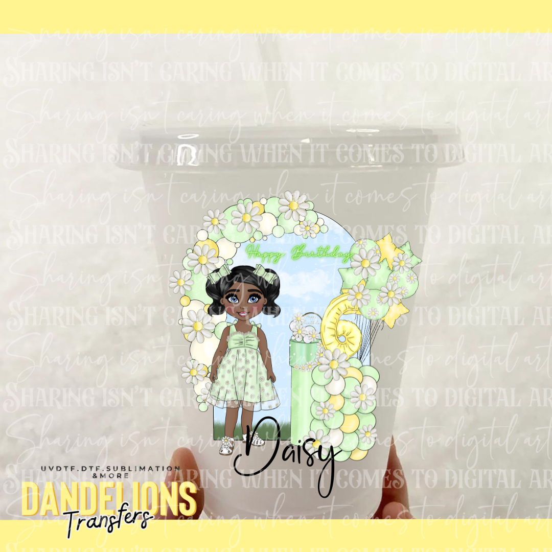Green Daisy Dolly