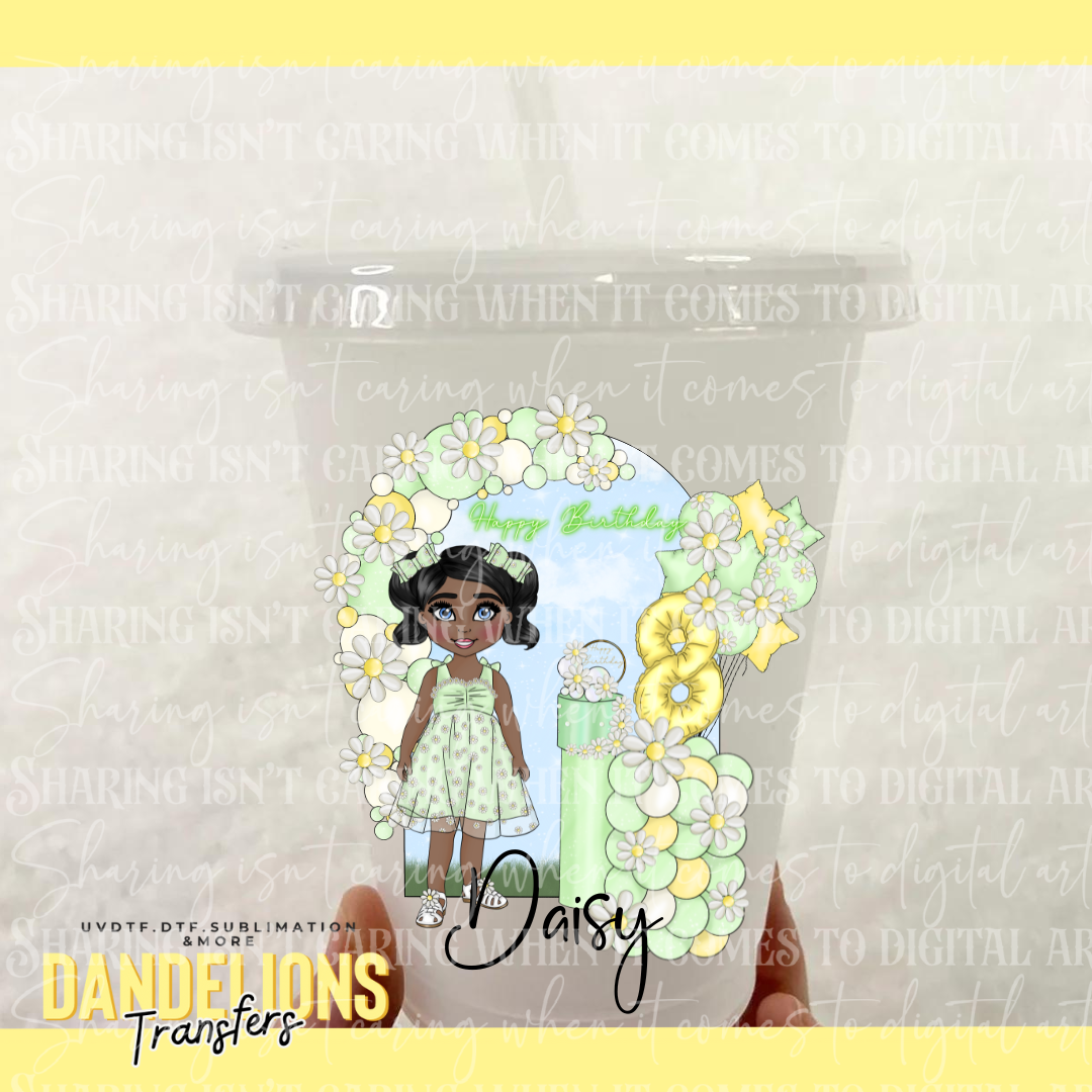 Green Daisy Dolly