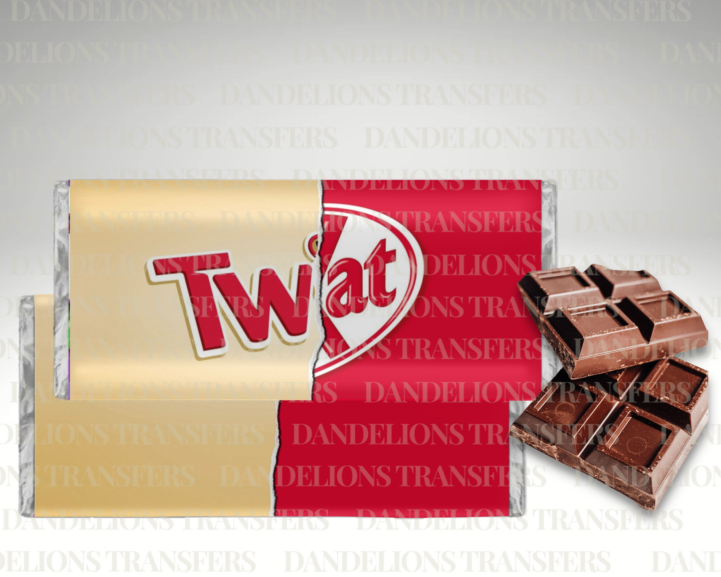 Wat Chocolate Bar Wrapper Digital Download