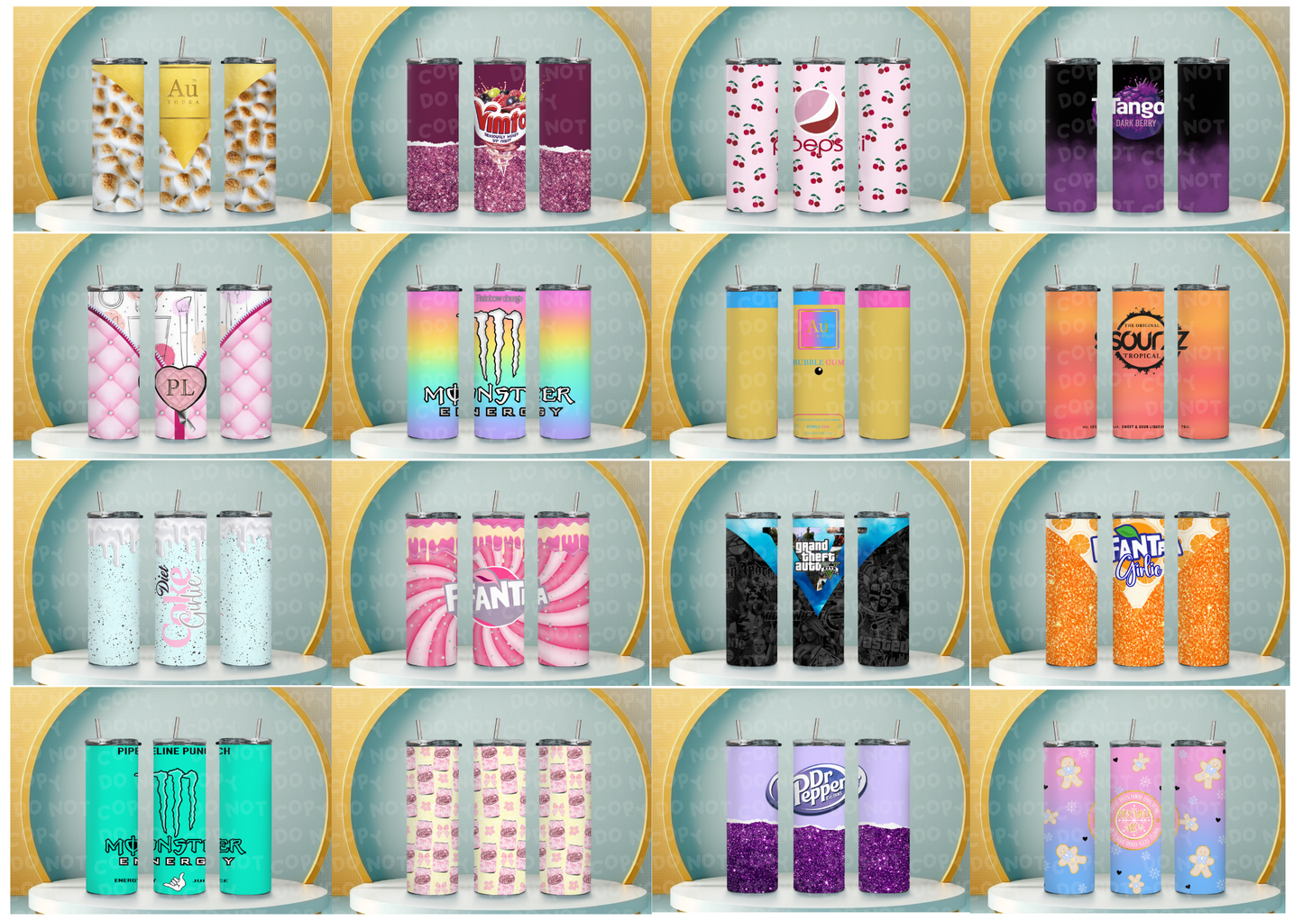 Mix bundle 20oz Tumbler Wrap Digital Download