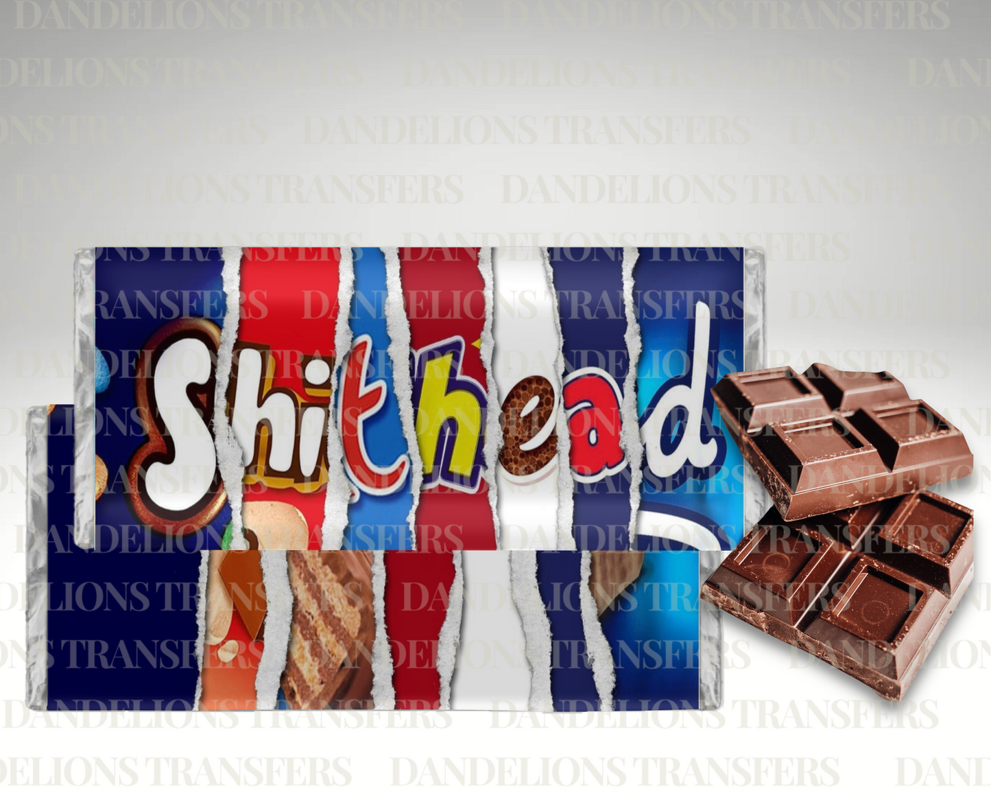 Shihead Chocolate Bar Wrapper Digital Download