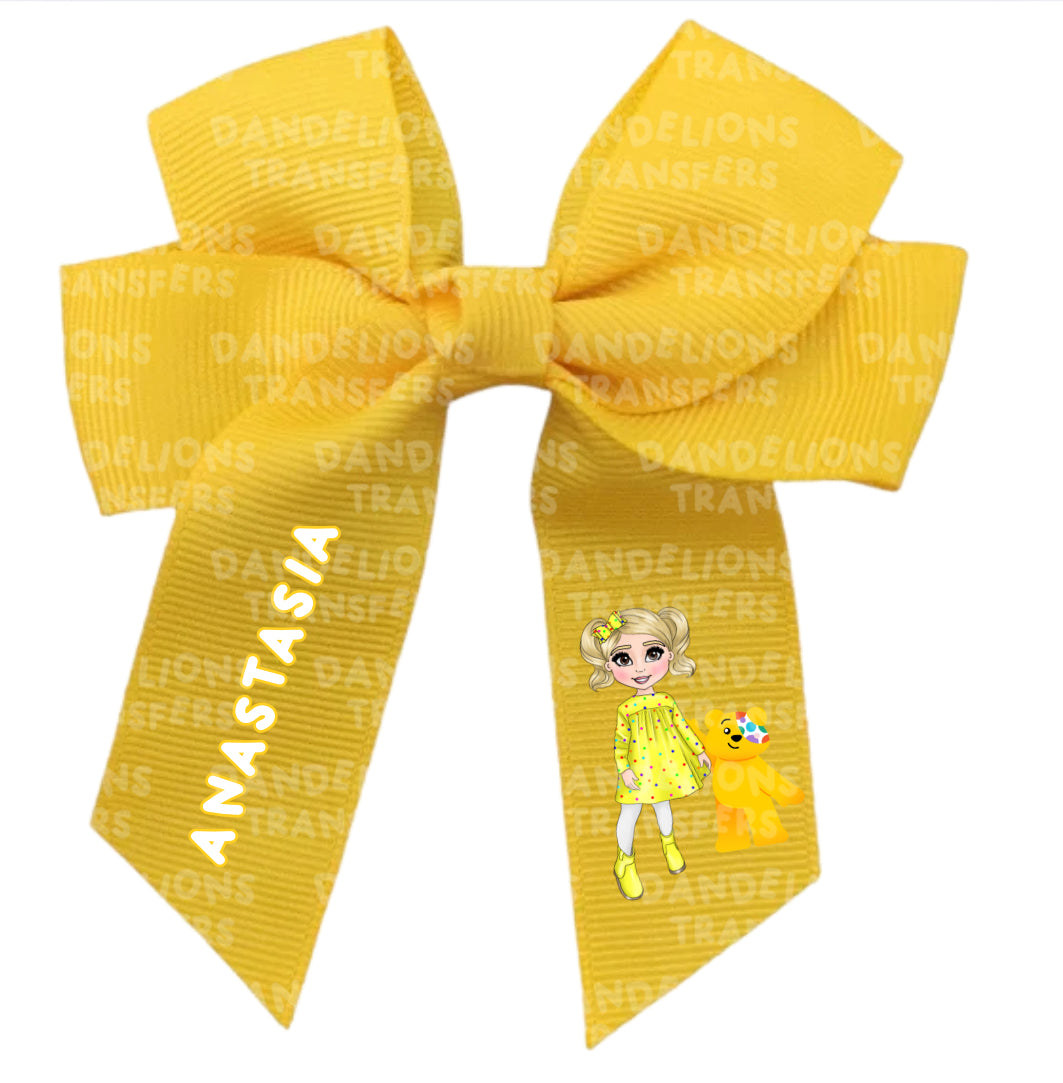 Children dolly bow