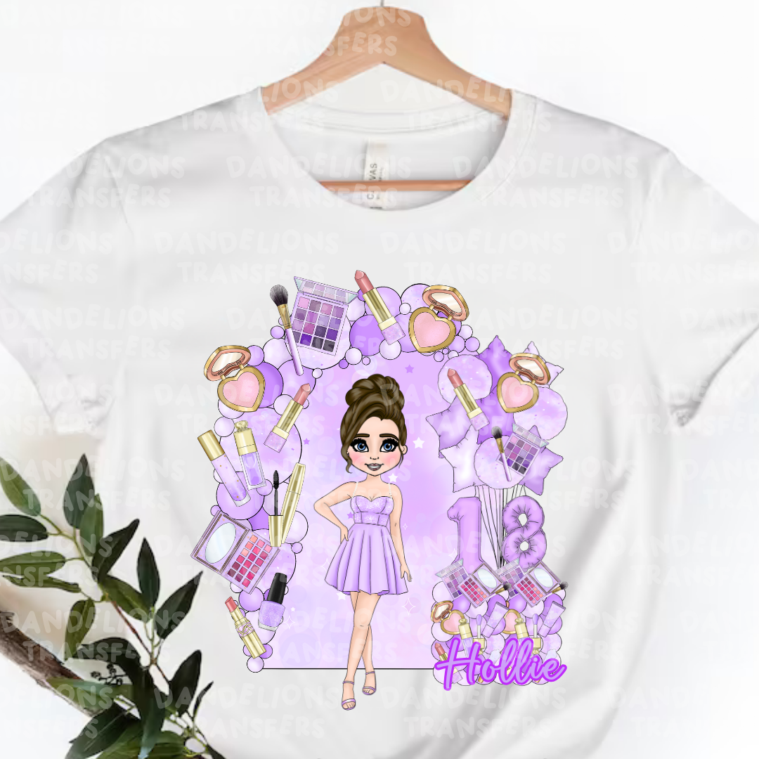 Lilac Make Up Birthday