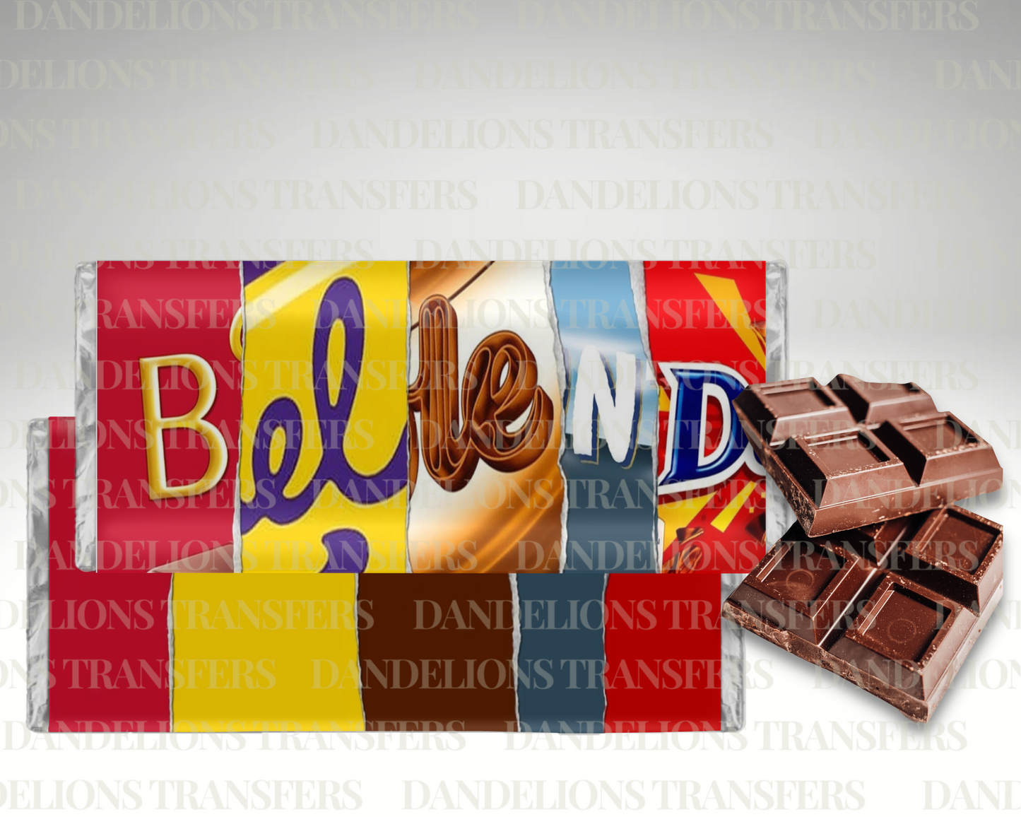 Bell Chocolate Bar Wrapper Digital Download
