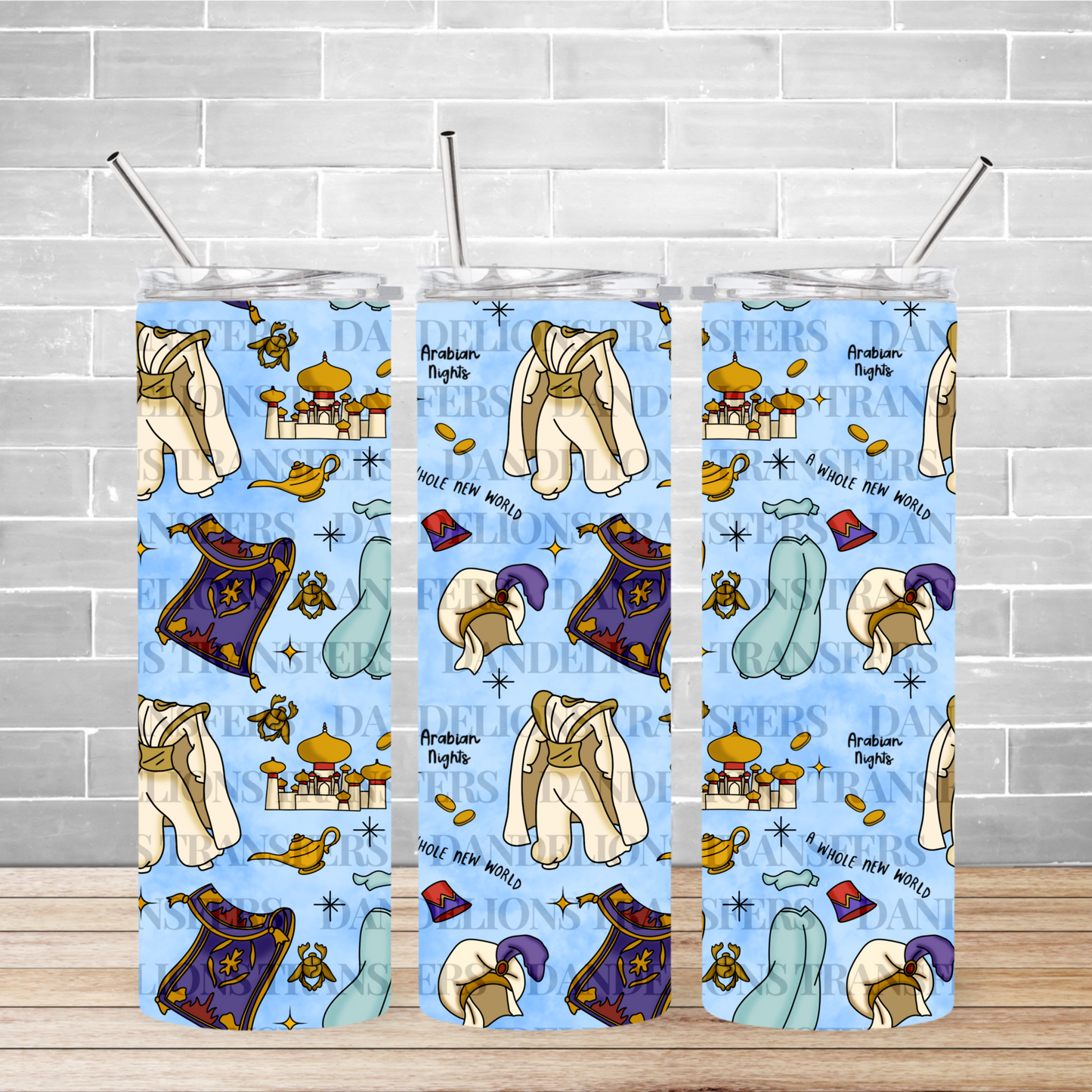 Magic carpet close up 20oz Tumbler Wrap Digital Download