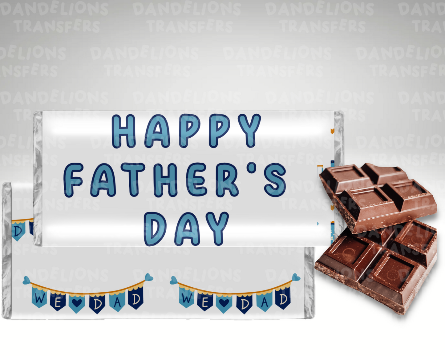 Dad banner Chocolate Wrapper