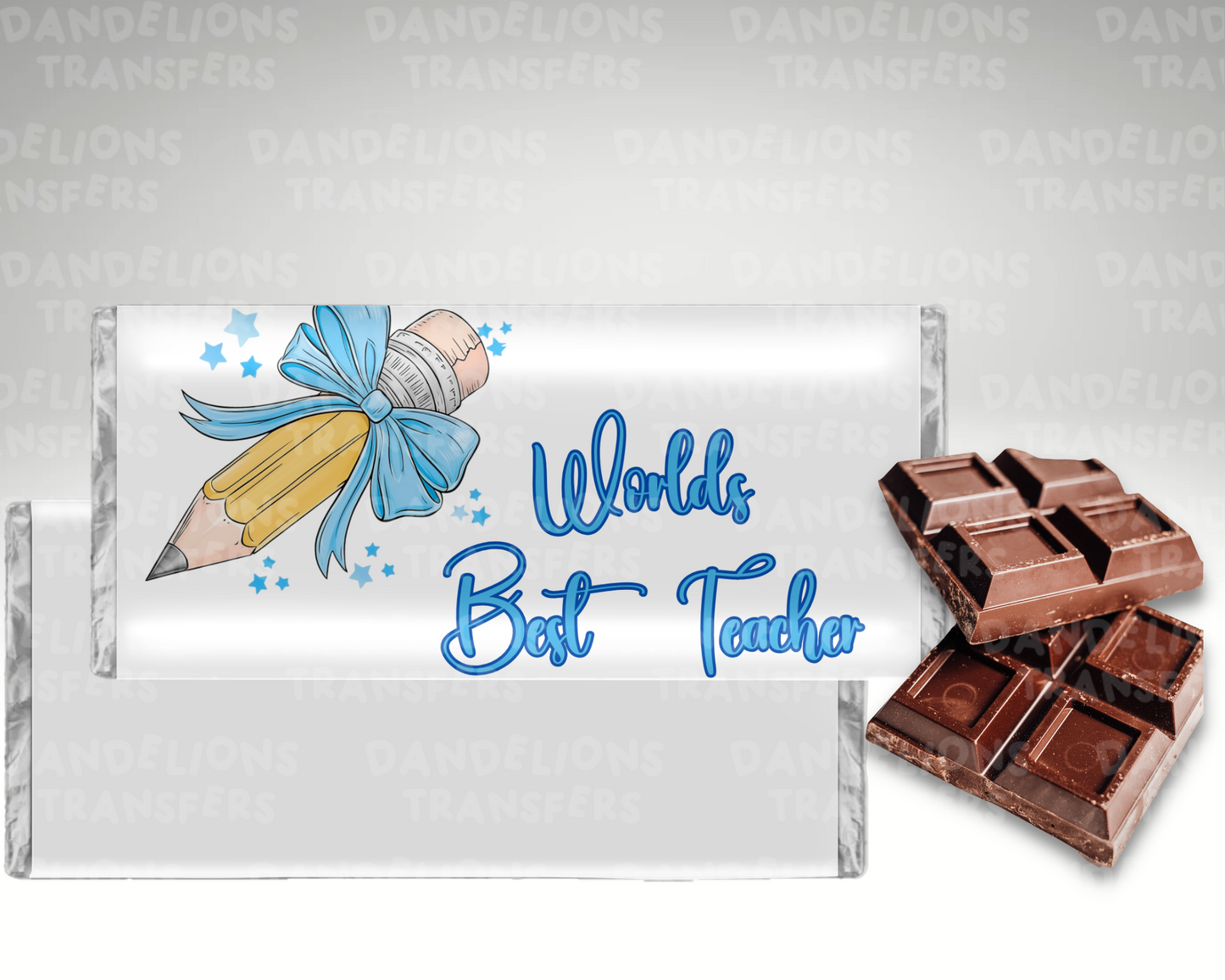 Blue Worlds best Chocolate Wrapper