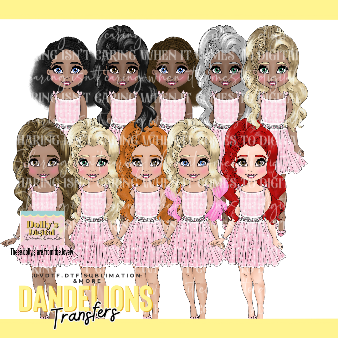 Pink Dress Dolly