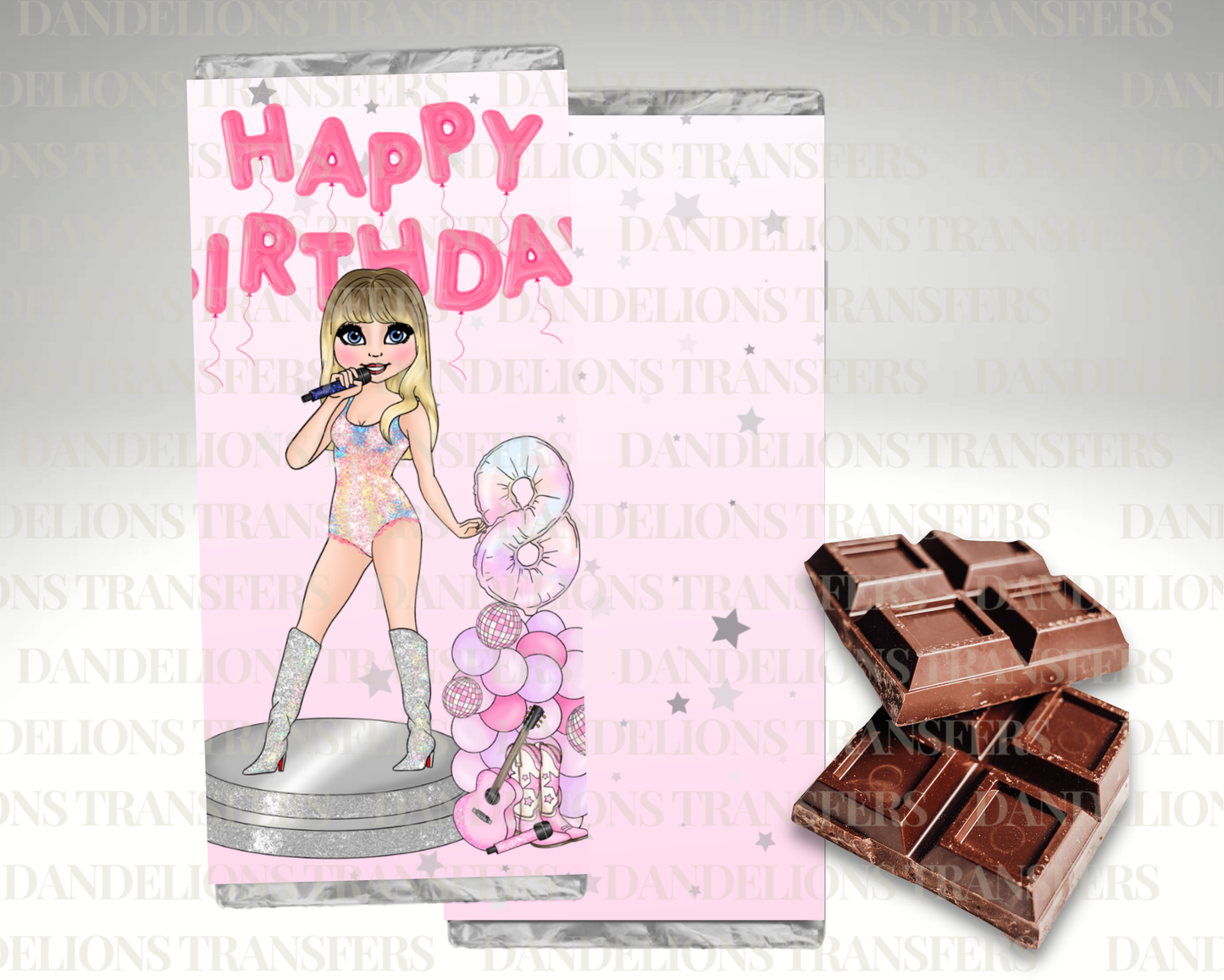 Swiftie Dolly Chocolate Wrapper