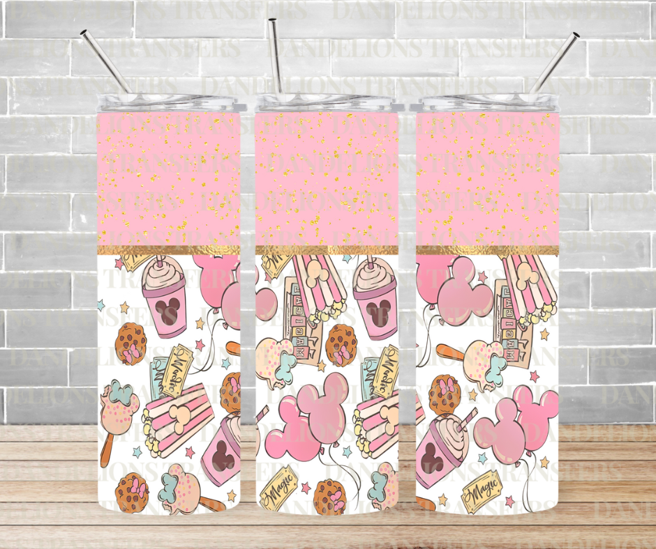 Magical Snacks 20oz Tumbler Wrap Digital Download