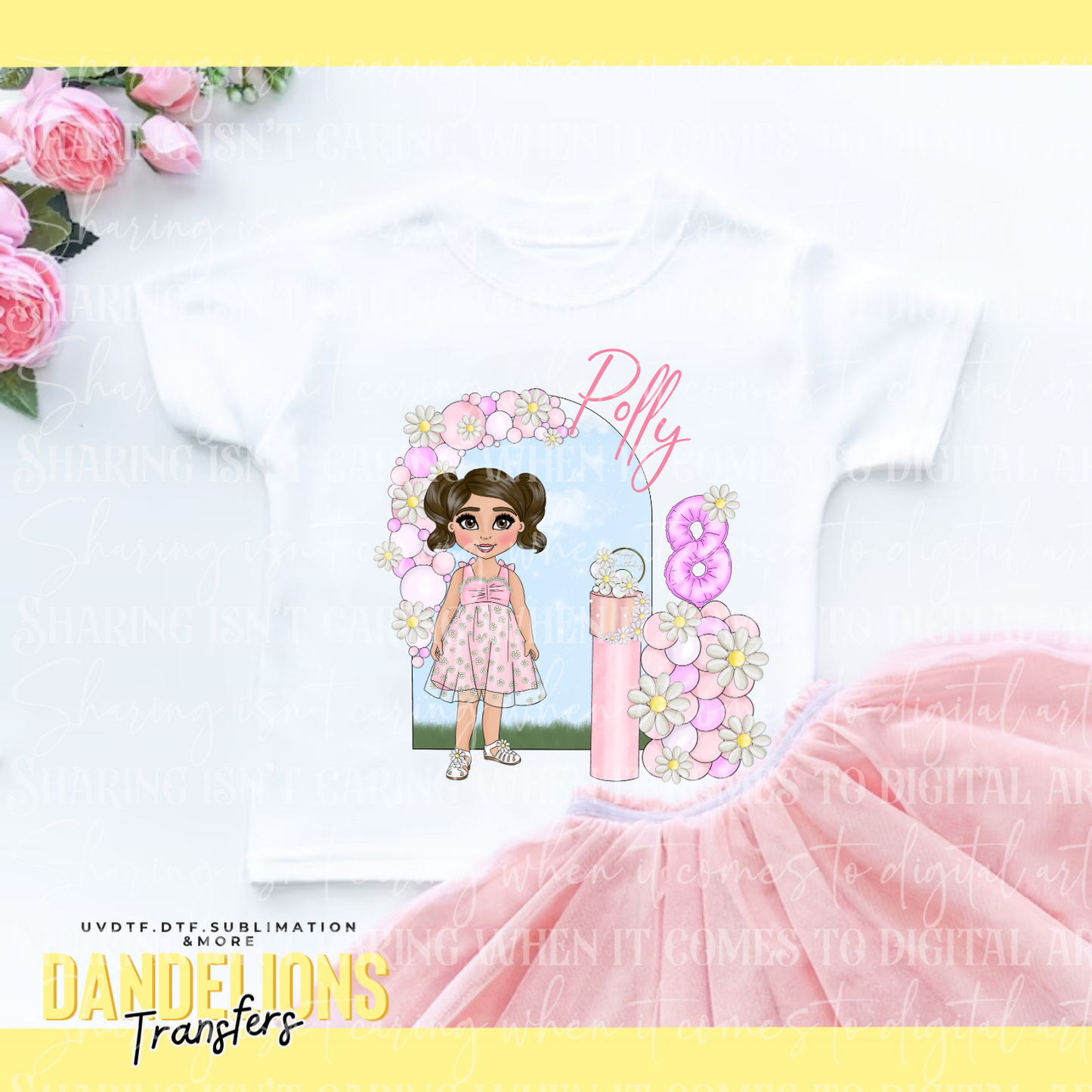 Pink Daisy Doll