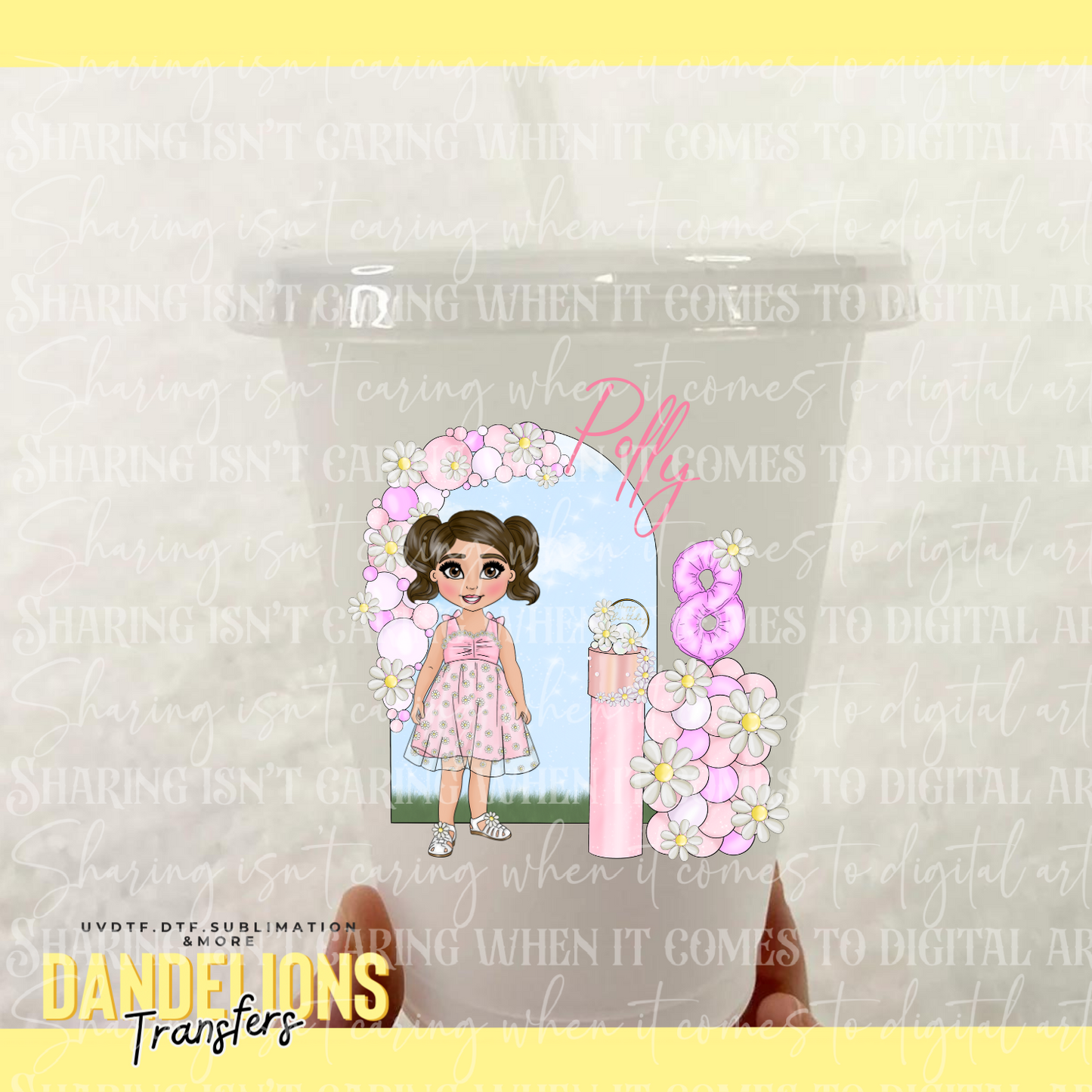 Pink Daisy Doll