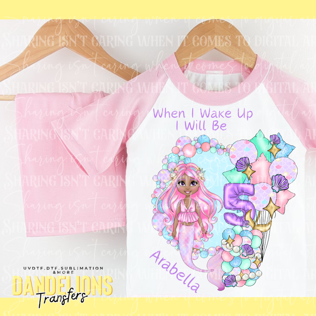 When I Wake Up Mermaid Doll