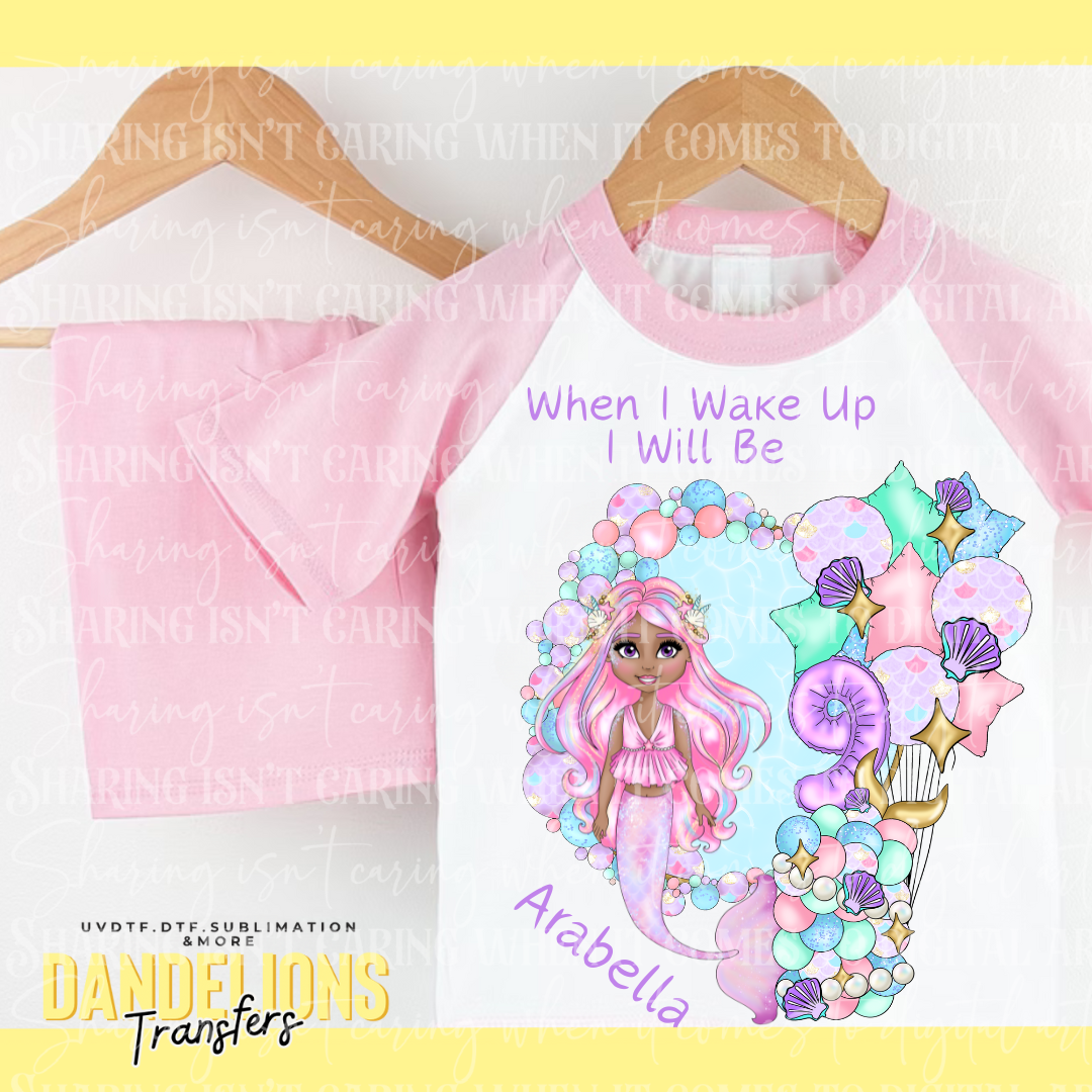 When I Wake Up Mermaid Doll