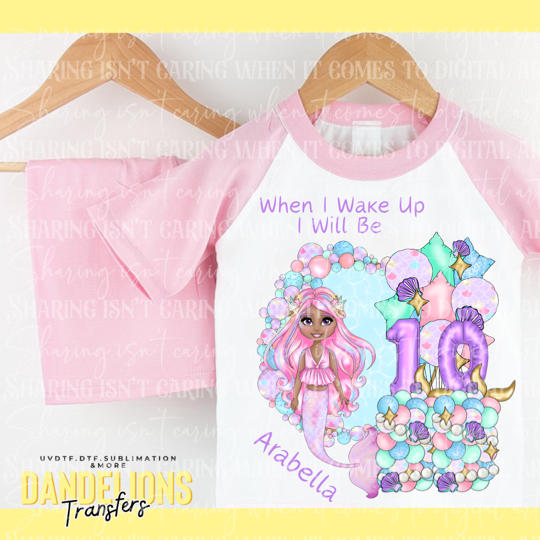 When I Wake Up Mermaid Doll