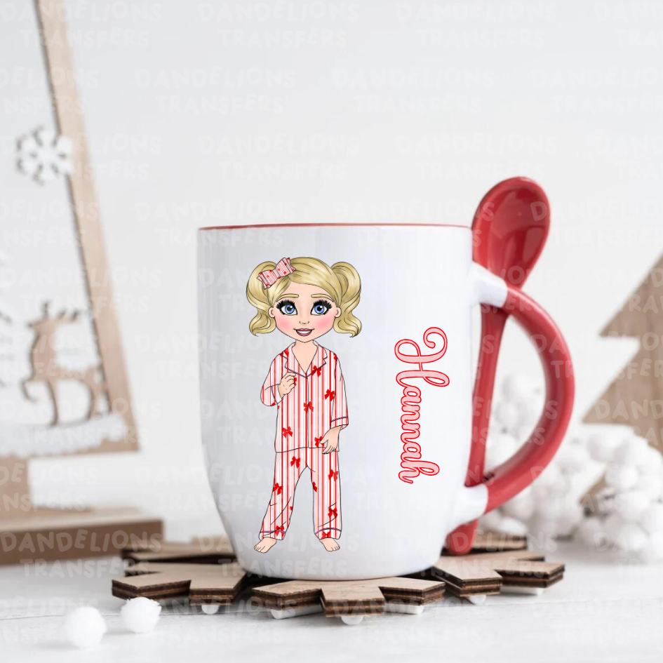 Red candy cane Girl