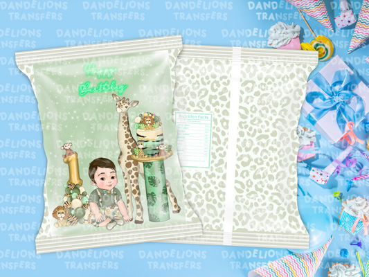 Safari Toddler Baby Boy Treat Bag