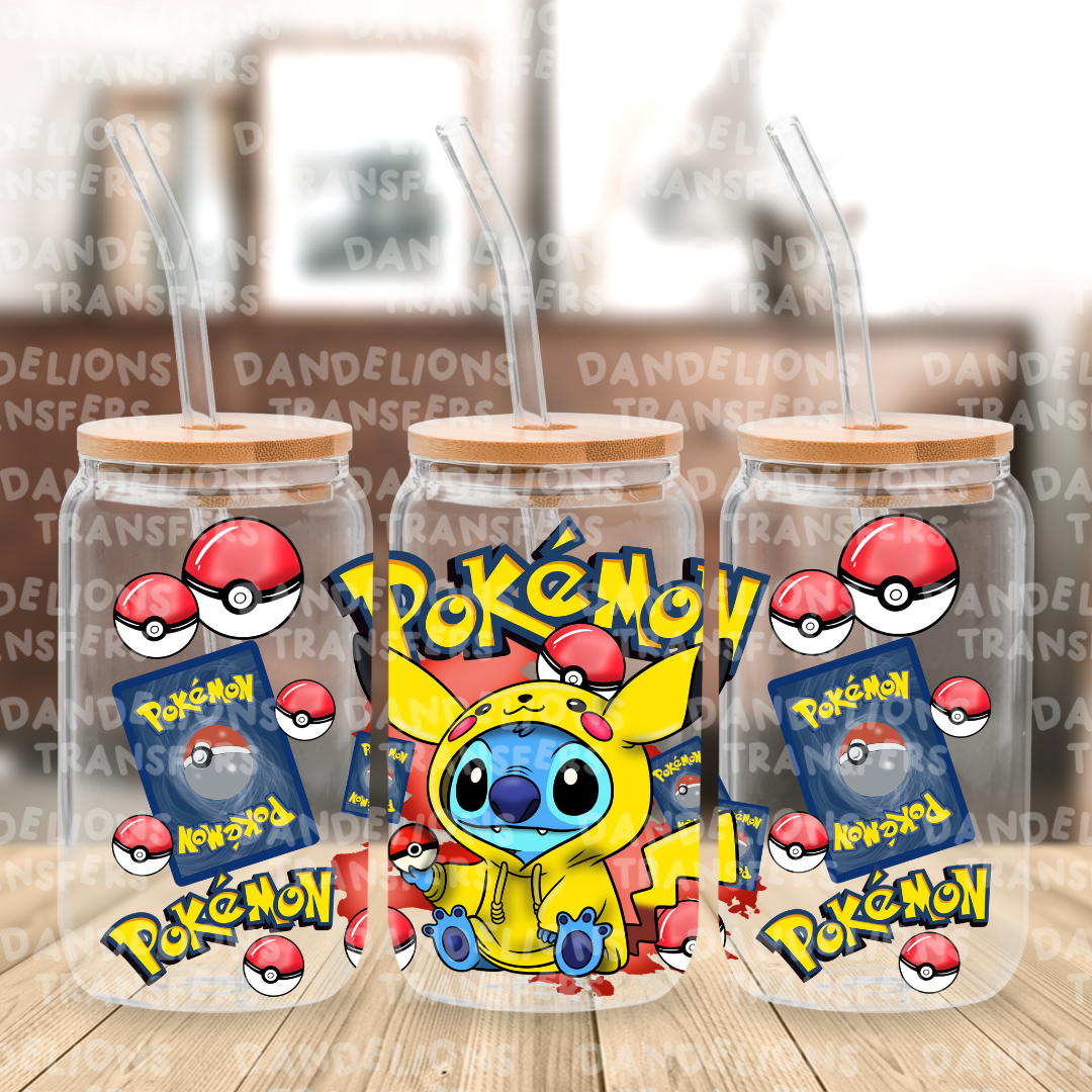 Alien catch them all UVDTF 16oz wrap