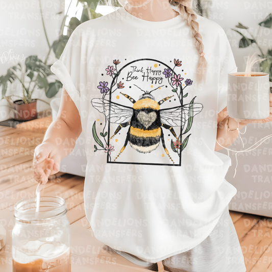 Think Happy Bee Happy