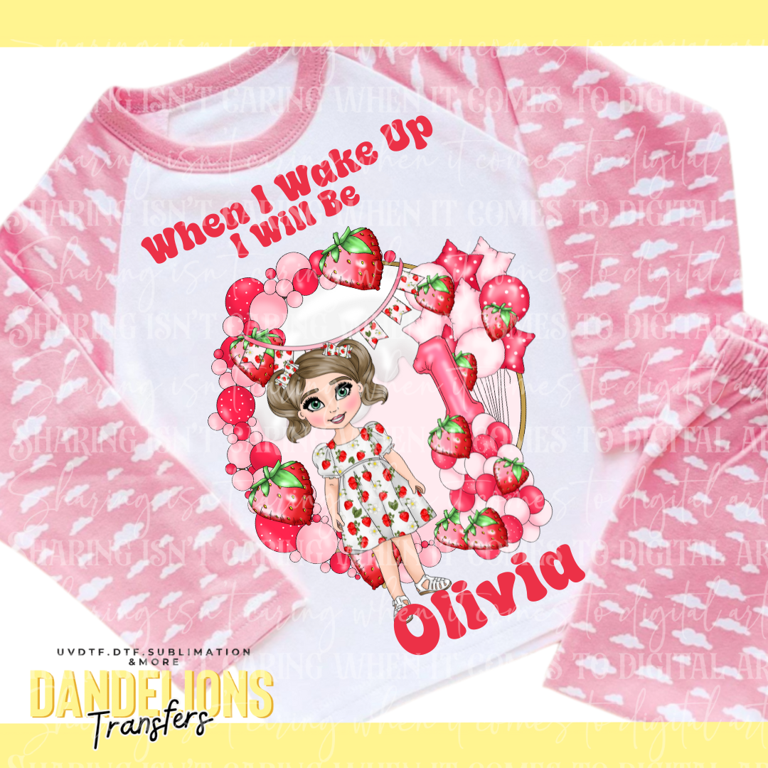 When I Wake Up Strawberry Dolly