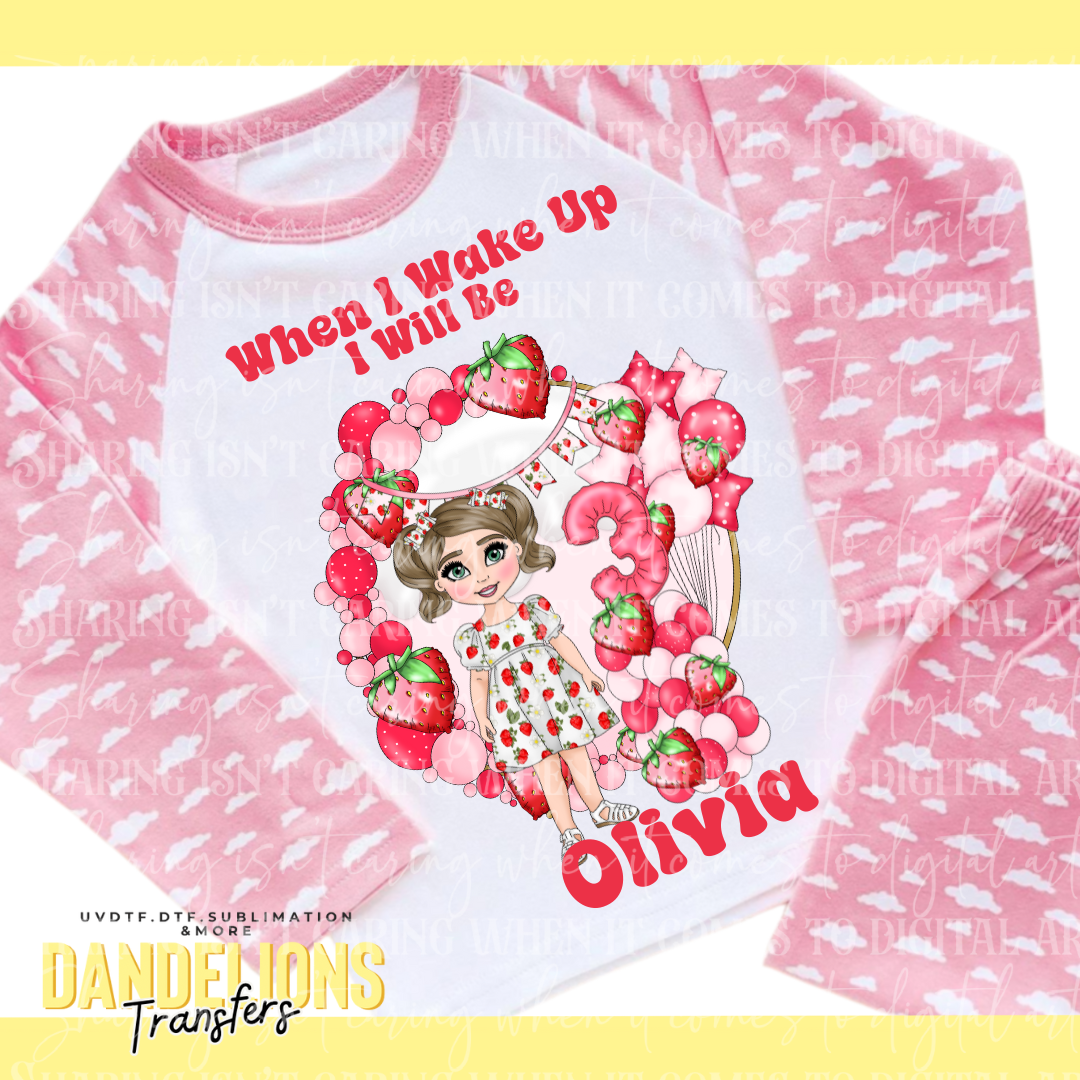 When I Wake Up Strawberry Dolly