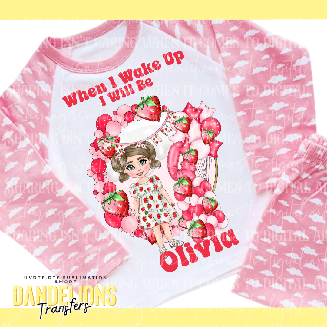 When I Wake Up Strawberry Dolly