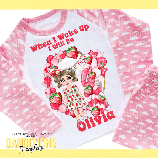 When I Wake Up Strawberry Dolly
