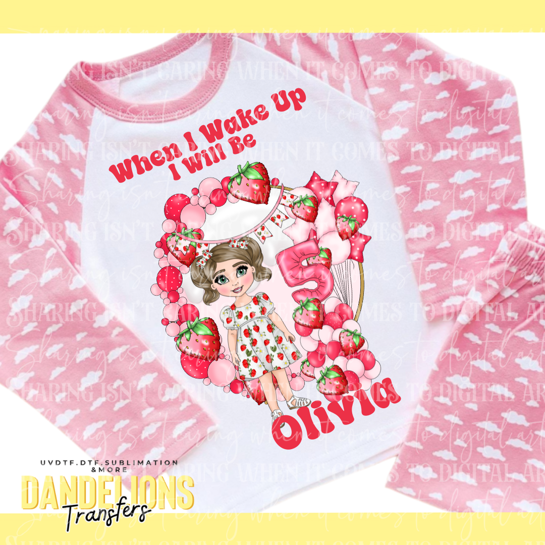 When I Wake Up Strawberry Dolly