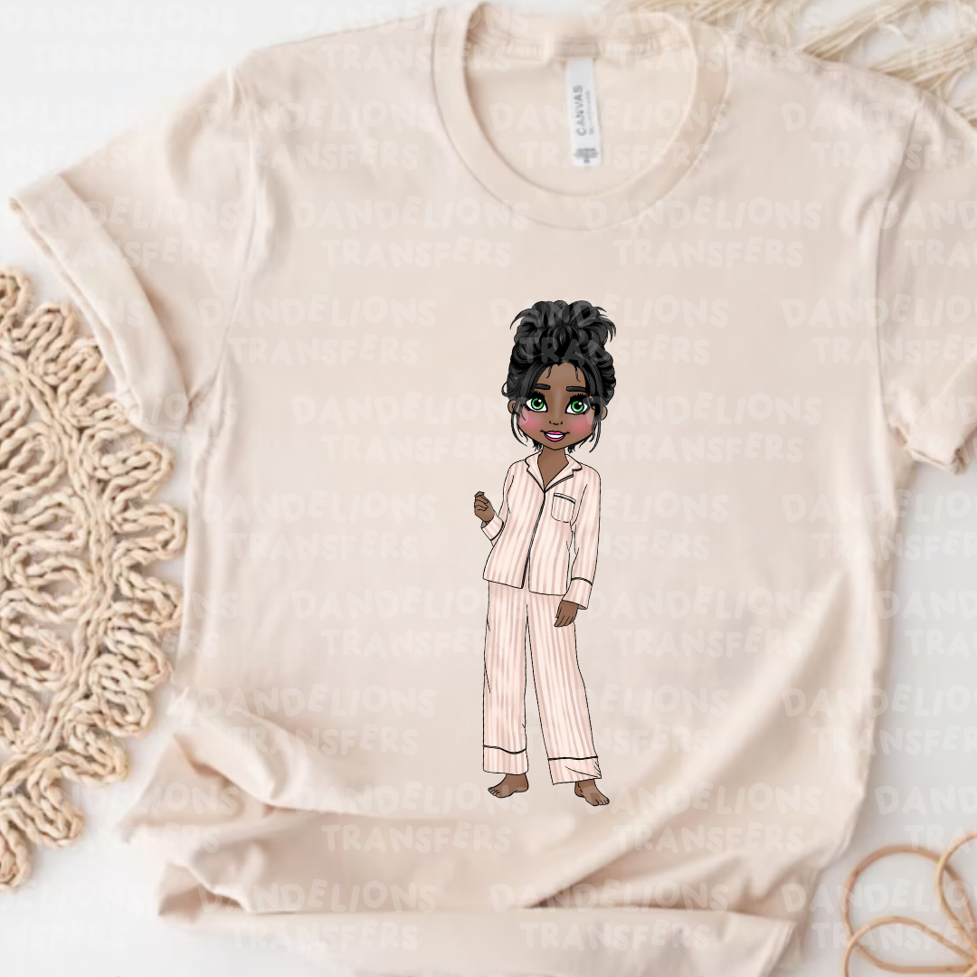 Nude Pyjamas Make up