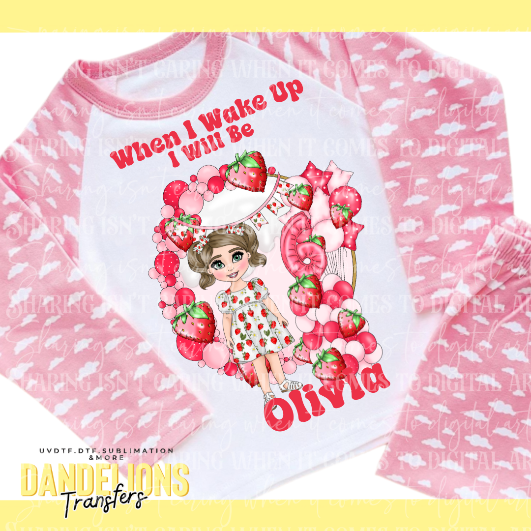 When I Wake Up Strawberry Dolly