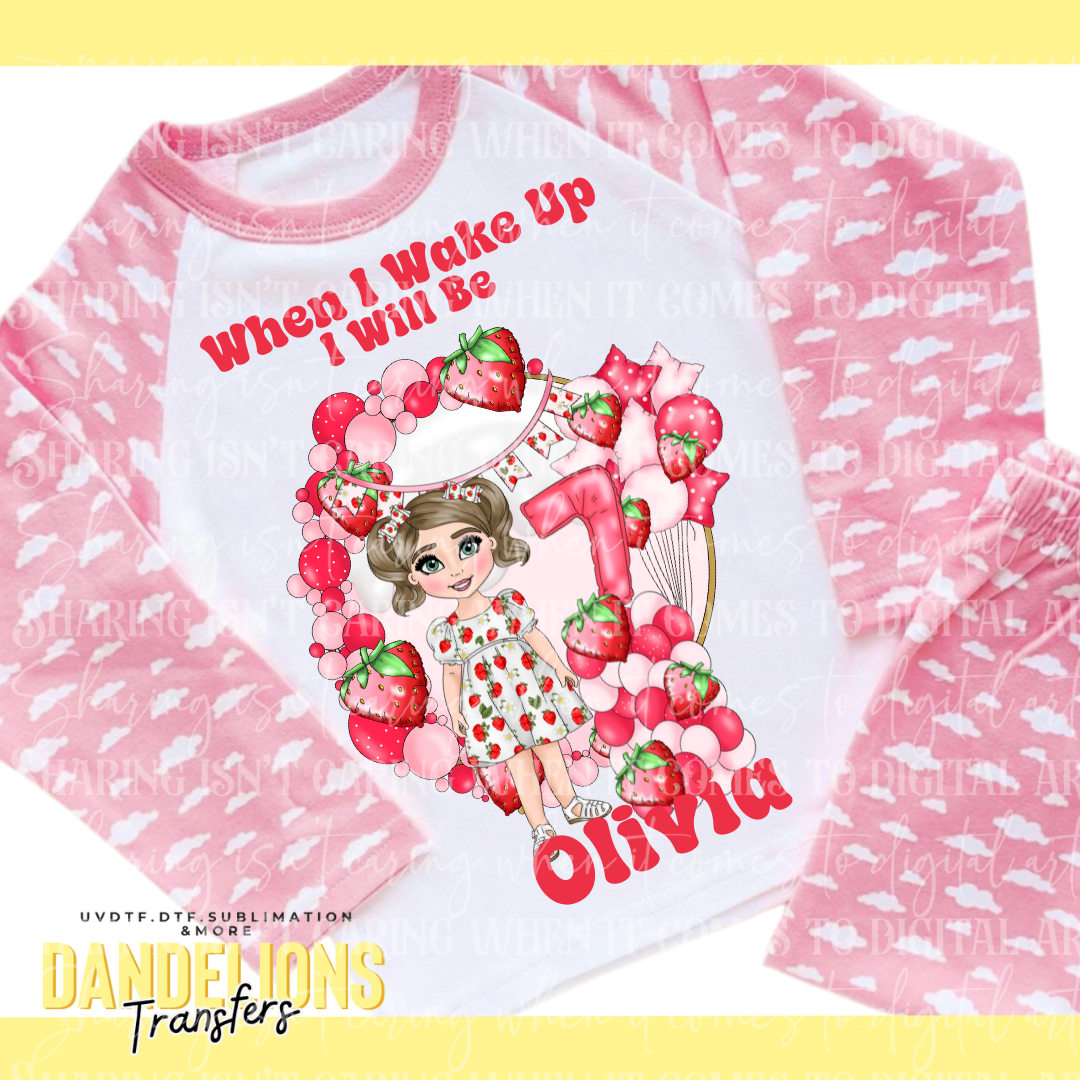 When I Wake Up Strawberry Dolly