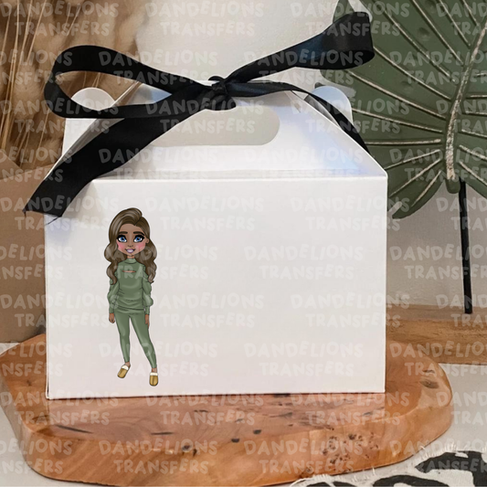 Green Puff Sleeve Girlie