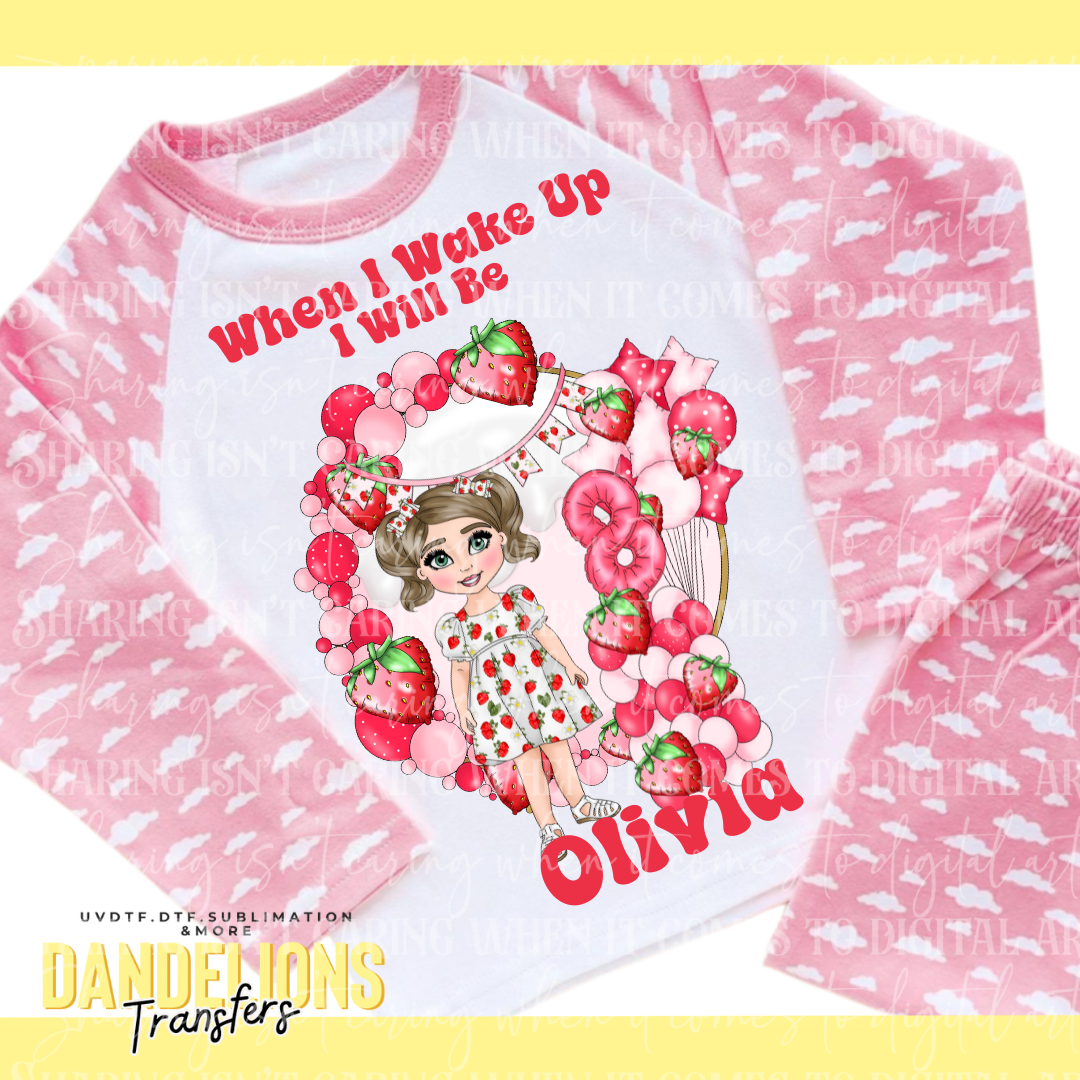When I Wake Up Strawberry Dolly
