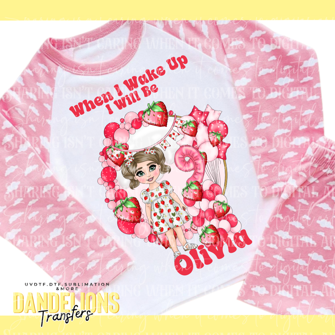 When I Wake Up Strawberry Dolly