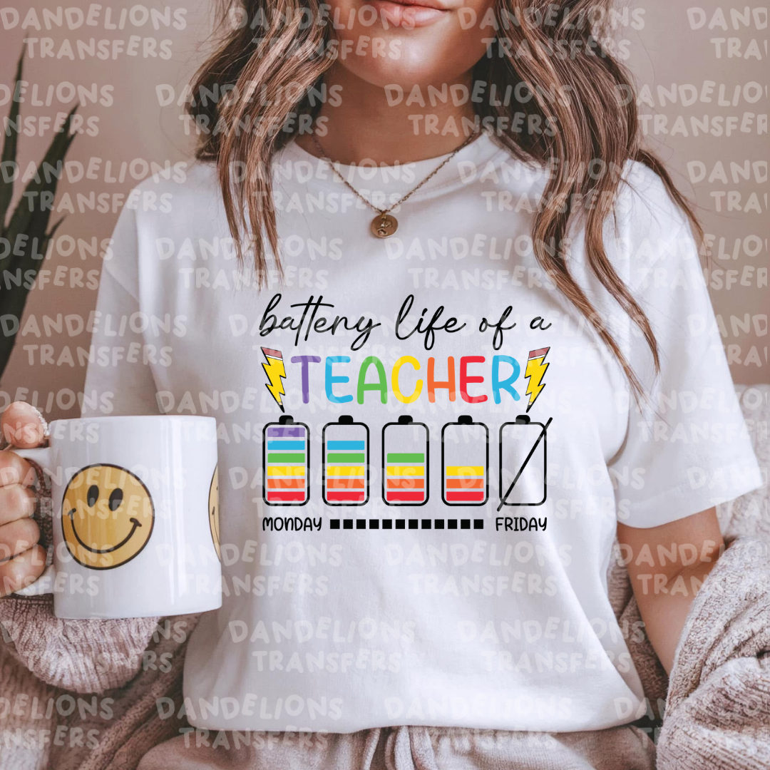 Battery life of a teacher