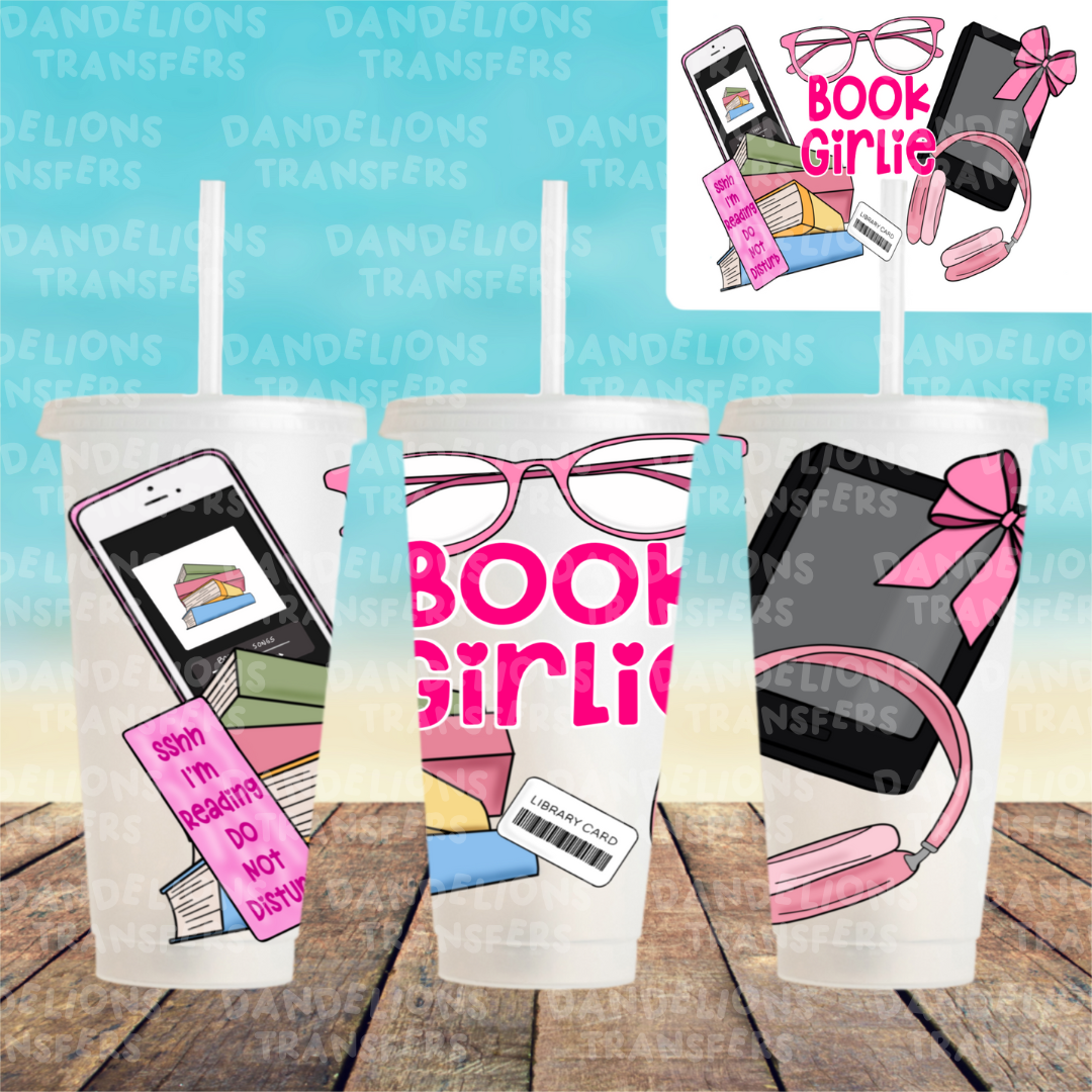 Book girlie 24oz UVDTF wrap