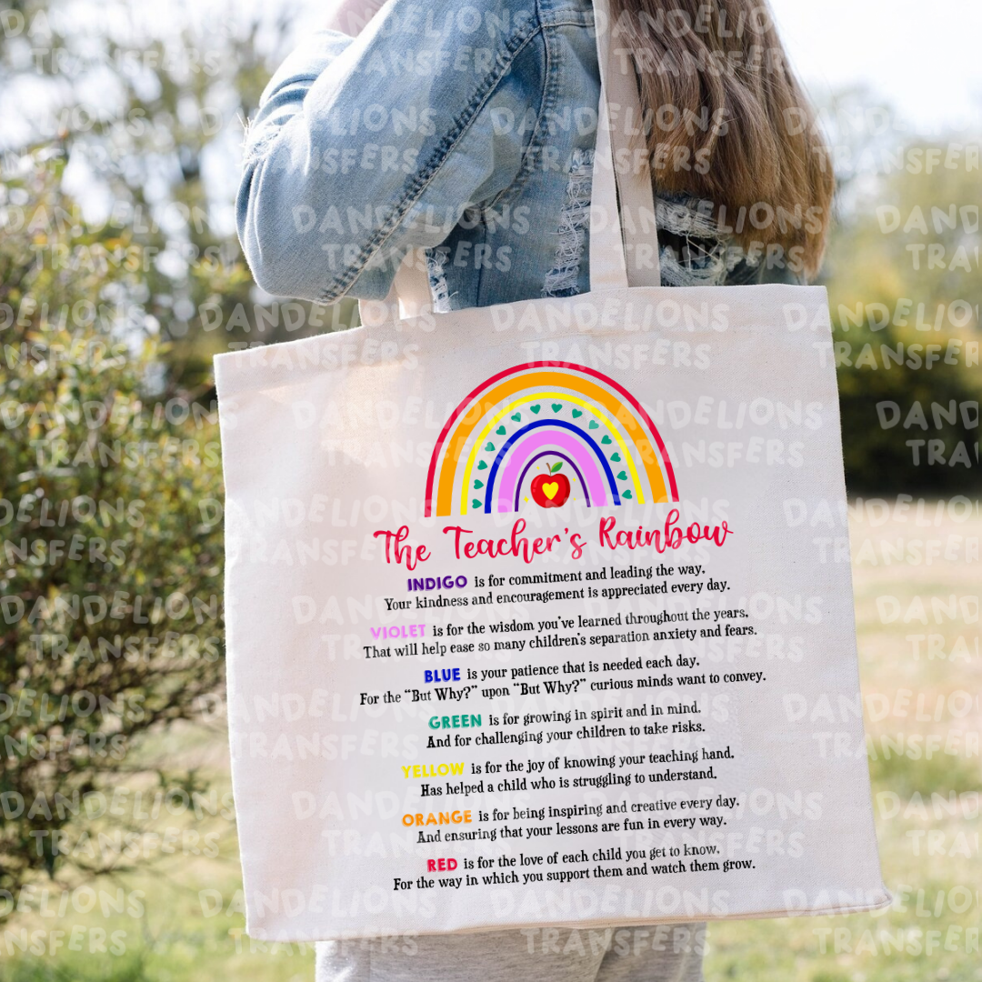 The teachers rainbow