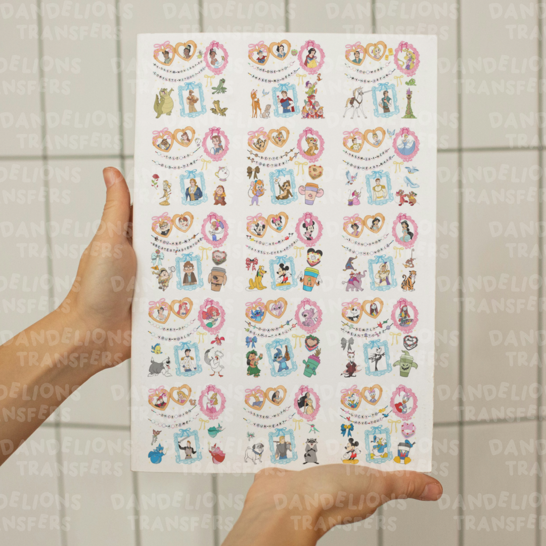 Premade sheet 1 A3 Uv Sheet