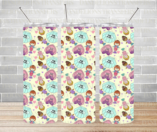 Polly 20oz Tumbler Wrap Digital Download