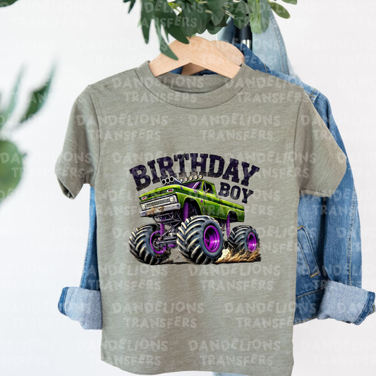 Birthday Monster Truck