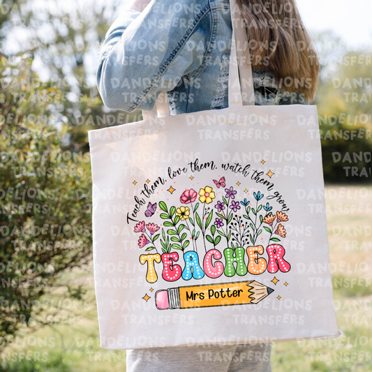 Personalised teacher pencil