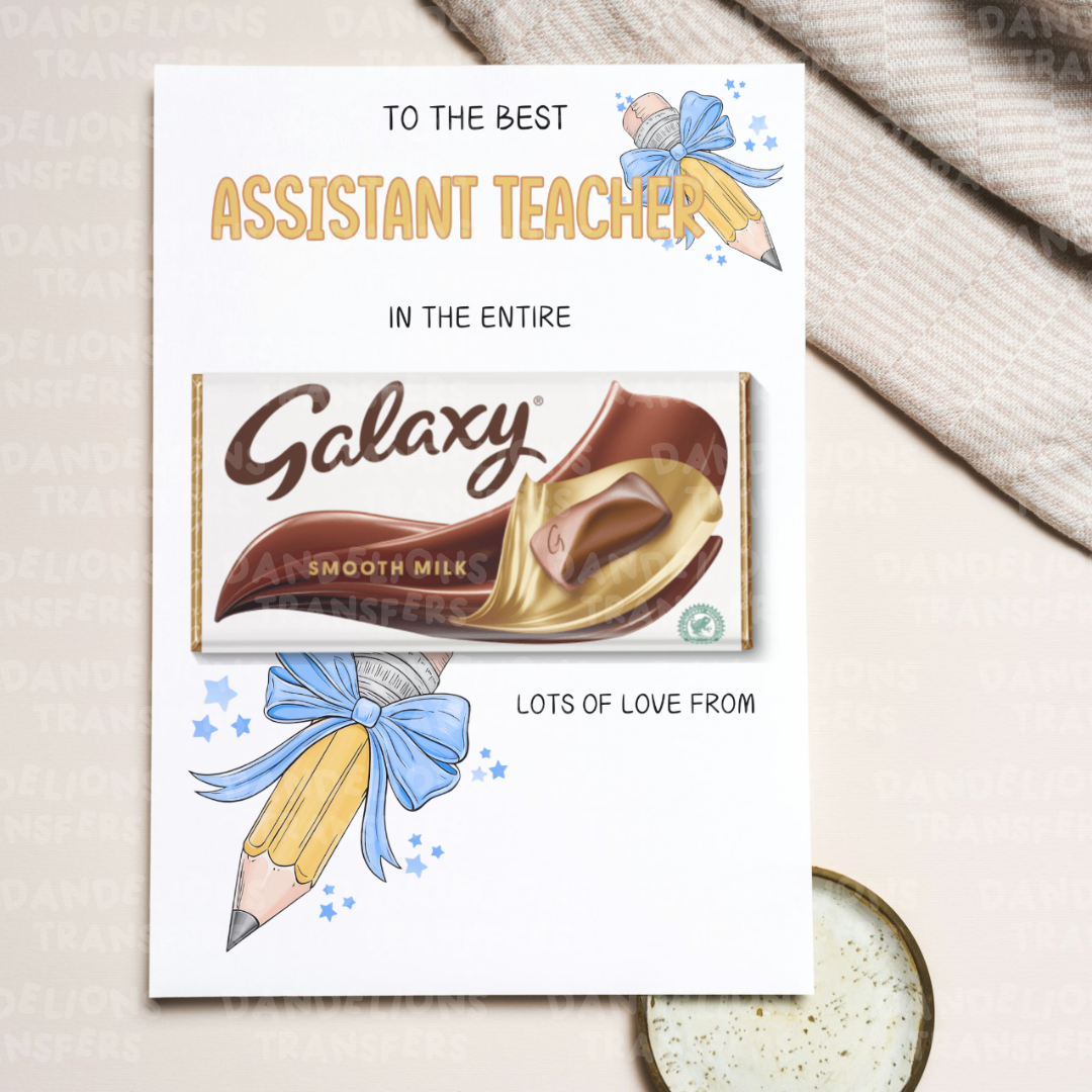 Blue Pencil A4 Chocolate Board