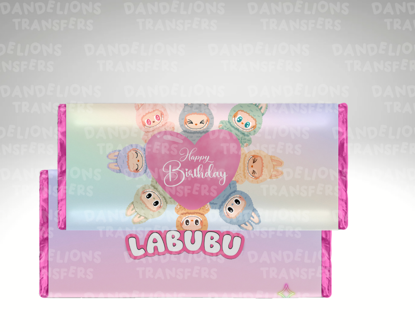 Plush 3 Chocolate Wrapper