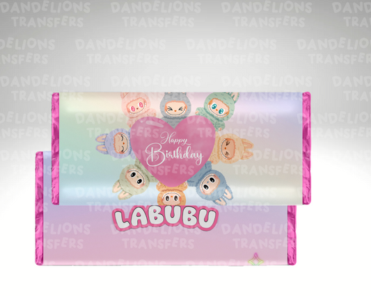 Plush 3 Chocolate Wrapper