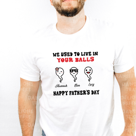 We used to live in