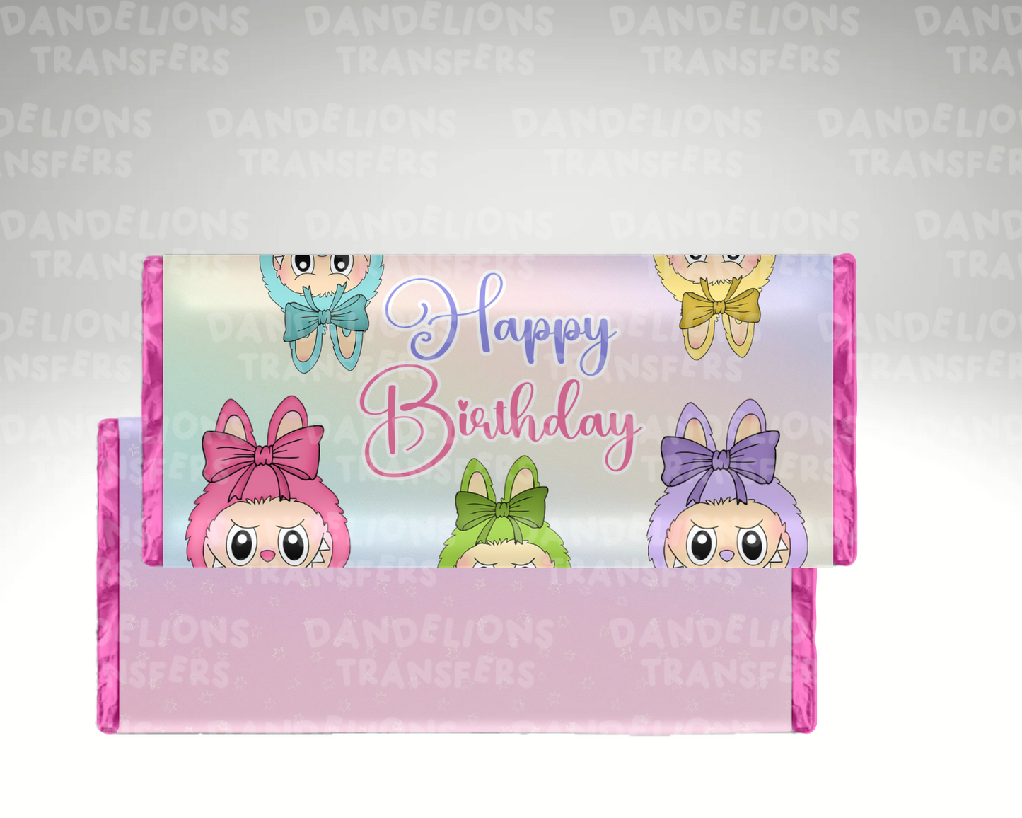 Plush 2 Chocolate Wrapper